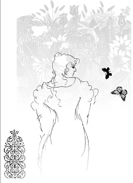 《茶花女》插圖