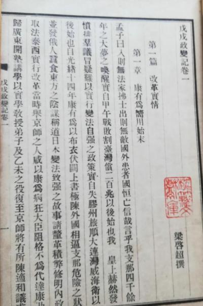 戊戌政變記